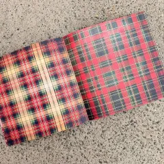 Tartan Textures - 8x8 Paper Book