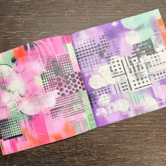 Colourscapes - 8x8 Paper Book