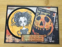 Unmounted Rubber Stamps - Spooky Mum