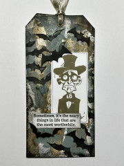 Unmounted Rubber Stamps - Spooky Grandpa