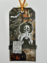 Unmounted Rubber Stamps - Spooky Granny