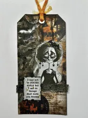 Unmounted Rubber Stamps - Spooky Granny