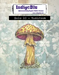 Unmounted Rubber Stamps - Solo 10 - Mushroom