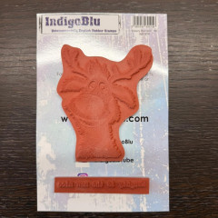 Unmounted Rubber Stamps - Cheery Reindeer
