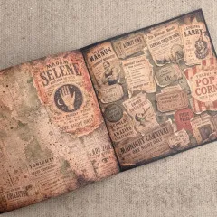 The Midnight Carnival - 8x8 Paper Book