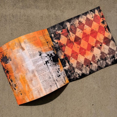 Halloween Grunge - 8x8 Paper Book
