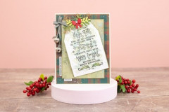 Clear Stamps - Jingle All The Way - Sleigh Bells Ring Sentiment