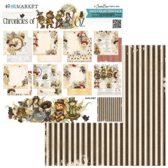 Collection Pack mit Bonusbogen in braunen Streifen