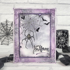 Woodware Clear Stamps - Creepy Spider