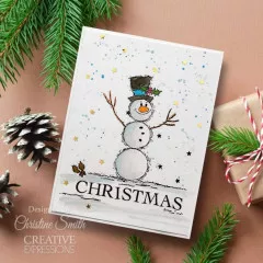 Woodware Clear Stamps - Bubble Snowmen