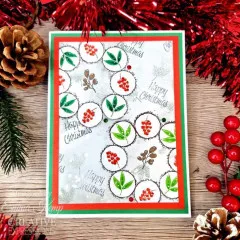 Woodware Clear Stamps - Bubble Ornaments