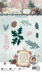 Studio Light - Cutting Dies - Christmas Blush - Christmas Greens