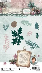 Studio Light - Cutting Dies - Christmas Blush - Christmas Greens