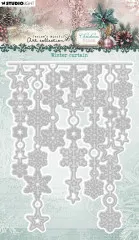 Studio Light - Cutting Dies - Christmas Blush - Winter Curtain