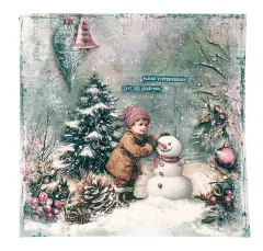 Studio Light - 8x8 Collage Paper Pad - Christmas Blush