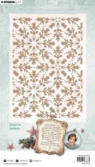 Studio Light - Masks / Stencils - Christmas Blush - Festive Damask