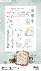 Studio Light - Clear Stamps - Christmas Blush - Christmas Deco