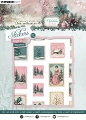 Studio Light - Stickers - Christmas Blush - Zegels & Teksten