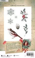 Studio Light Clear Stamps - Festive Nostalgia - Christmas Decoration