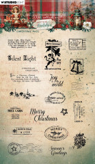 Studio Light Clear Stamps - Festive Nostalgia - Christmas Mail