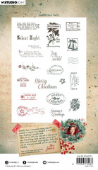 Studio Light Clear Stamps - Festive Nostalgia - Christmas Mail