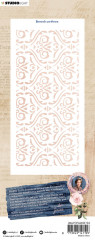 Studio Light Mask Stencil - Feelings of Freedom Nr. 194 - Brocade Pattern