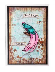 Studio Light Clear Stamps - Feelings of Freedom Nr. 421 - Birds-of-paradise