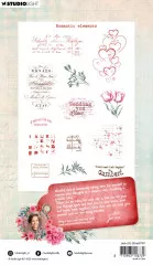 Studio Light - Clear Stamps - Sending You Love Nr. 799 - Romantic Elements