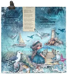 Studio Light - Cutting Dies - Tide of Hope - Deep Sea Decoration