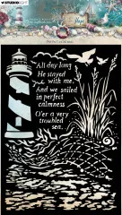 Studio Light - Masks / Stencils - Tide of Hope - Perfect Calmness