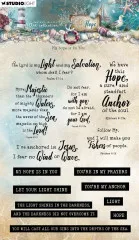 Studio Light - Clear Stamps - Tide of Hope - My Hope Is in You