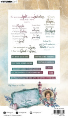 Studio Light - Clear Stamps - Tide of Hope - My Hope Is in You