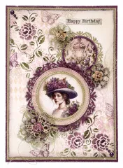 Studio Light - Masks / Stencils - Victorian Dreams - Royal Pattern