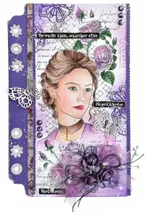 Studio Light - Clear Stamps - Victorian Dreams - ATC Embellishments