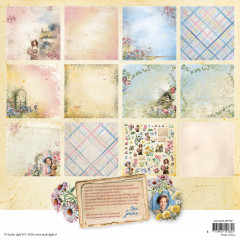 Studio Light 12x12 Scrap Paper Pad -Wild & Free Nr. 182