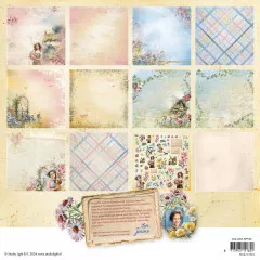 Studio Light 12x12 Scrap Paper Pad -Wild & Free Nr. 182