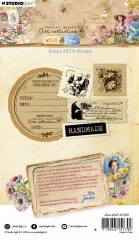 Clear Stamps and Cutting Die - Wild & Free Nr. 81 - Round ATC & Stamps