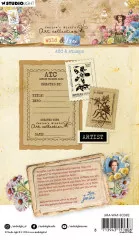 Clear Stamps and Cutting Die - Wild & Free Nr. 82 - ATC & Stamps