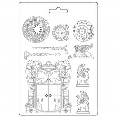 Soft Mould A4 - Magic Forest - Door and Elements