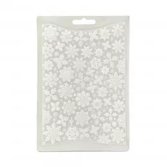 Soft Mould A5 - Dewdrops - Snowflakes