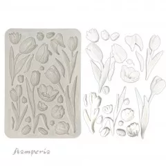 Silicone Mould A5 - Art of Travelling - Tulips