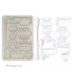 Silicone Mould A5 - Art of Travelling - Plates