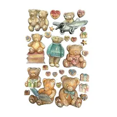 Silicone Mould A5 - The Owl's House - Teddy Bears