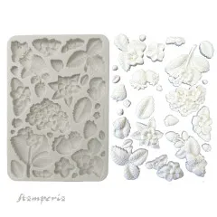 Silicone Mould A5 - Hidden Grove - Strawberries