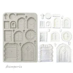 Silicone Mould A5 - Hidden Grove - Door and Window