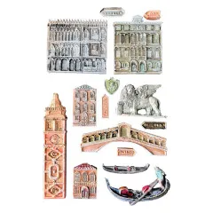 Silicone Mould A5 - Venice City of Art - Monuments