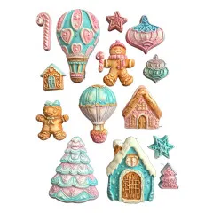 Silicone Mould A5 - Candy Christmas - Gingerbreads