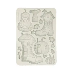 Silicone Mould A5 - Whispering Woods - Boots and Pumpikin House