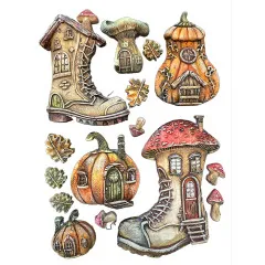 Silicone Mould A5 - Whispering Woods - Boots and Pumpikin House
