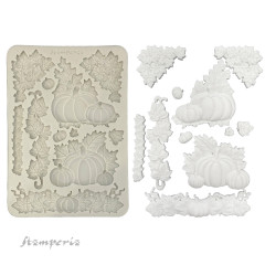 Silicone Mould A5 - Whispering Woods - Pumpkins